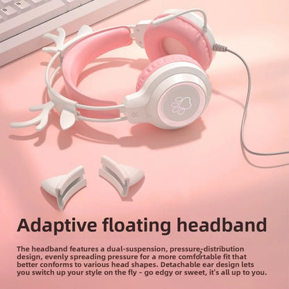 Auriculares Gaming kawaii