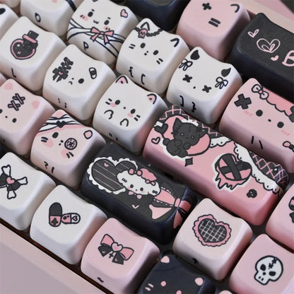 Keycaps gatito cute