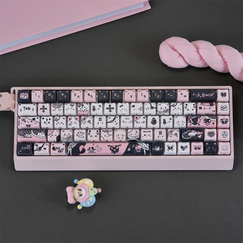 Keycaps gatito cute