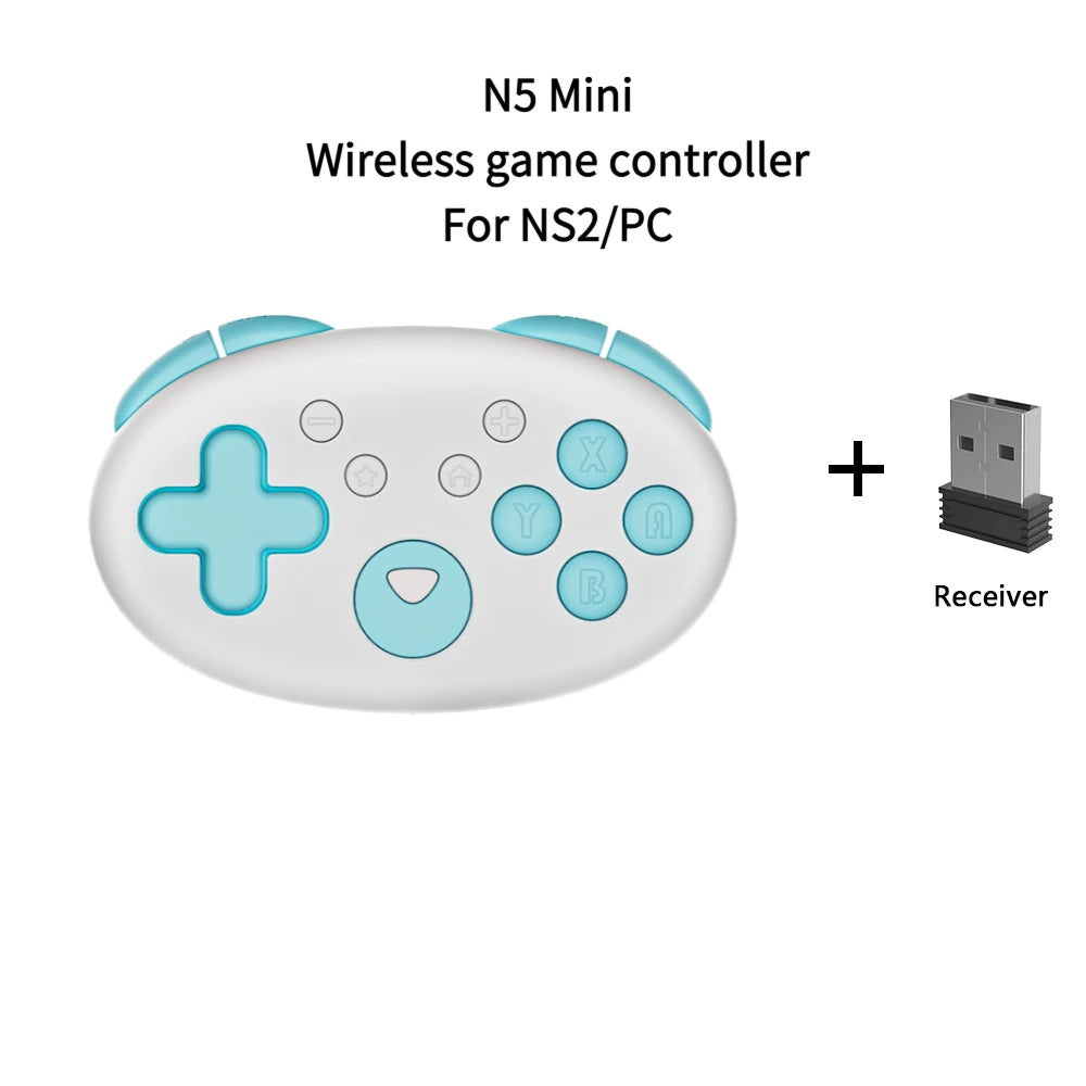 Mando inalámbrico tonos pastel para Nintendo Switch