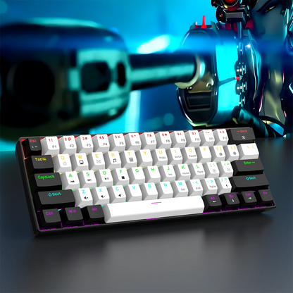 Teclado inalámbrico formato compacto
