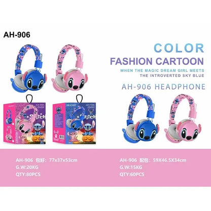 Auriculares bluetooth cute stitch