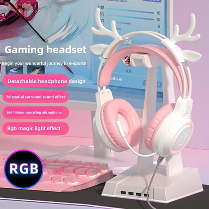 Auriculares Gaming kawaii