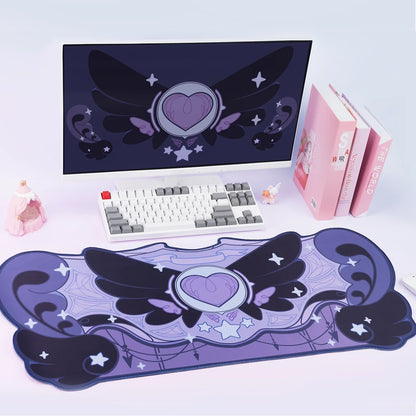 Alfombrilla Gaming XXL Cute– Antideslizante, Lavable y Cosida