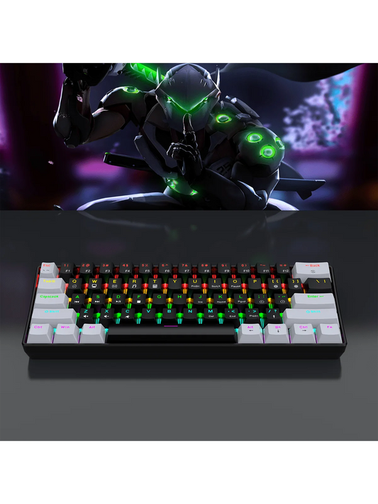 Teclado inalámbrico formato compacto