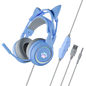Auriculares de gato con micrófono incorporado