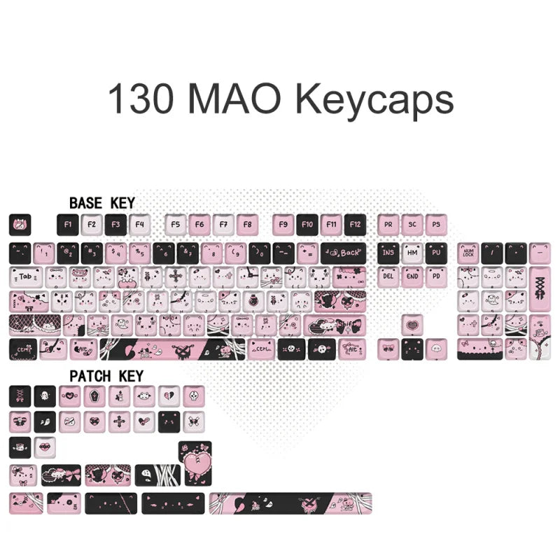 Keycaps gatito cute