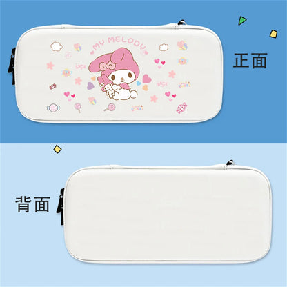 Funda Protectora Cute Melody para Nintendo Switch 2 (2025) | Carcasa PC+TPU y Base para Dock TV