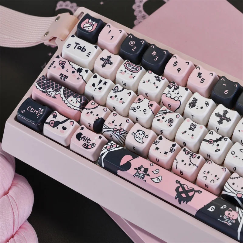Keycaps gatito cute