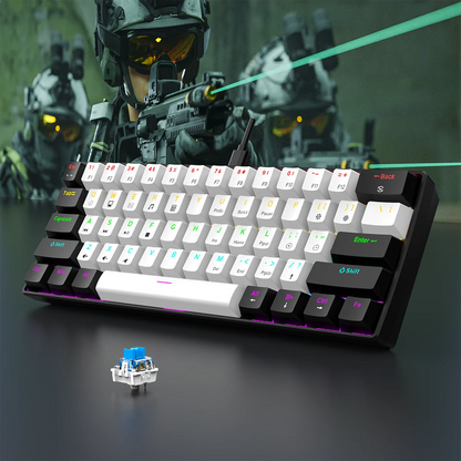 Teclado inalámbrico formato compacto