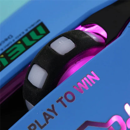 Mouse pc con estética de Overwatch