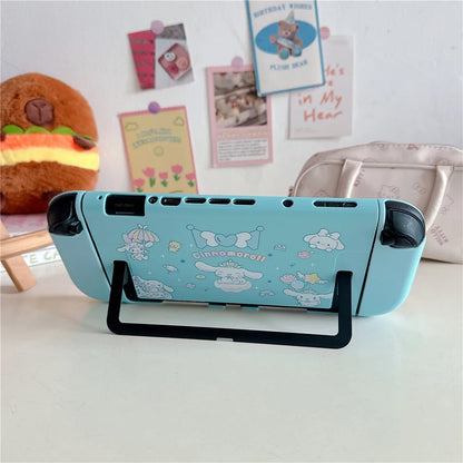 Funda Kawaii Sanrio Hello Kitty & Kuromi para Nintendo Switch 2 | Carcasa TPU Suave Antiarañazos